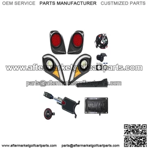 LED Light Kit w/ RGBW LED Running Light, Yamaha Drive2 (Standard, Pedal Mount)