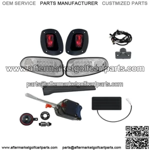 LED Clear Lens Basic Street Package for E-Z-GO RXV (08-15)