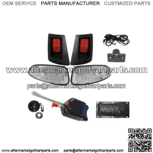 LED Clear Lens Basic Factory Style Street Package for E-Z-GO RXV (08-15)