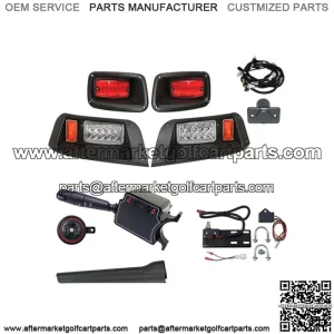 LED Deluxe Street Package Light Kit for EZ GO TXT (96-13)