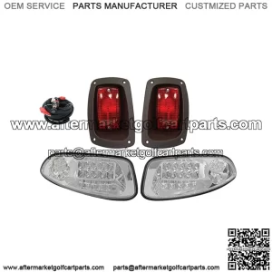 Clear LED Light Kit for E-Z-GO RXV (16+)