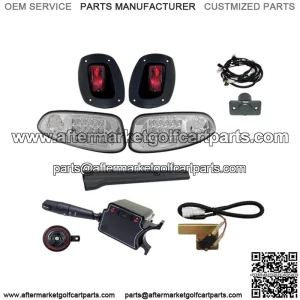 LED Deluxe Factory Style Street Package for E-Z-GO RXV (16+ Elec)