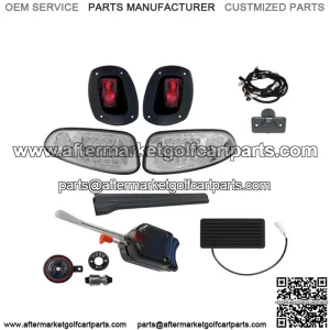 LED Basic Factory Style Street Package for E-Z-GO RXV (16+) w/OEM Style Brake Switch