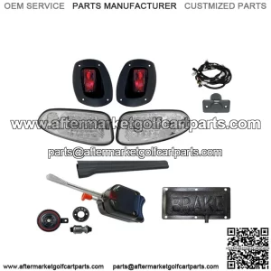 LED Basic Factory Style Street Package for E-Z-GO RXV (16+)(Pad Style Brake Switch)