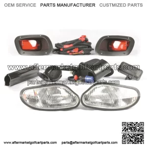 EZGO TXT 1996-UP Freedom Halogen Deluxe Light Kit