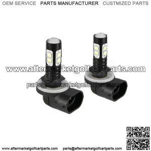 2x LED Headlight Bulbs 6000K 160W Fit For Precedent Cart Club Car DS 1999-2004