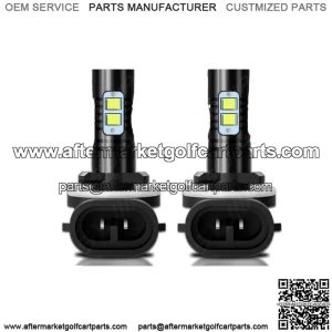 Golf Cart LED Headlight Bulb Custom For Precedent Club Car DS 1999 2004