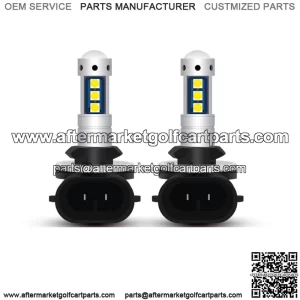 Replace LED Headlight Bulbs For Golf Cart Custom Precedent Club Car DS 1999-2020