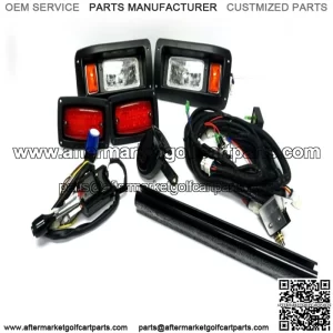 Deluxe Light Kit- Street Legal for Club Car DS Golf Carts