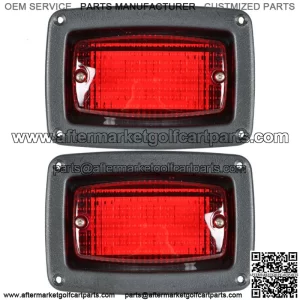 Fit For Club Car DS 2 Golf Cart LED Tail Light 3 Wire Rear Taillights 1017035
