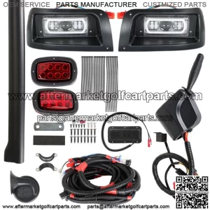 new LED Light Kit Turn Signals Brake Light Horn Street Legal for club car DS 93+