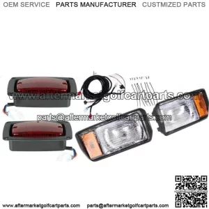 Golf Cart Headlight & Tail Light Kit for Club Car DS MODELS 1993 & Up