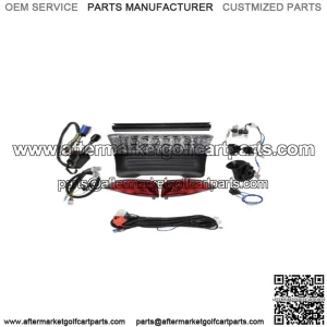 CLUB CAR PRECEDENT GOLF CART LED DELUXE LIGHT KIT w/ TURN SIGNALS BRAKE LIGHTS