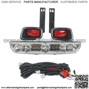 Clear LED Super Saver Light Bar Kit for EZGO TXT Golf Cart 1994-2013
