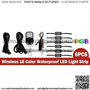 LED Body Glow Neon Accent Light Pod Kit 36LED Fit Golf Cart EZGO CLUB CAR&YAMAHA