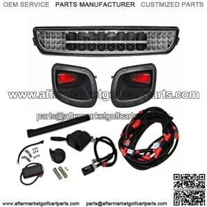 EZGO TXT (Fits 1996-2013) LED Light Bar Kit with Tail Lights and Upgrade Kit