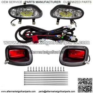 Basic LED Full Light Kit for EZGO TXT Freedom Gas Electric 2014 & UP Valor