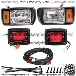 Club Car DS Light Kit Headlight and Tail Light Kit Factory Style 101988002 1993