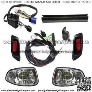LED Deluxe Light Kit, Fits EZGO RXV, Years 2016+,  ( 12V Kit )