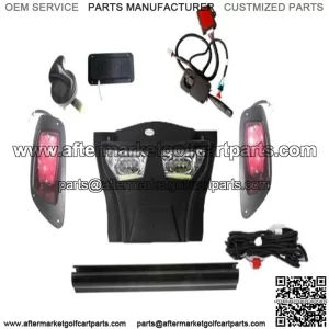 Hi-Low Beam light kit Fits EZGO RXV 2016+  w/Brake pad,  Daytime Running Lights