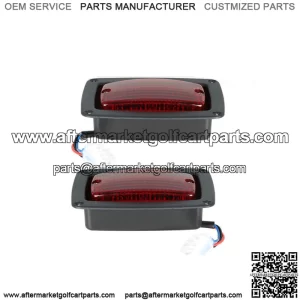 Fit For Club Car DS 2 Pair Golf Cart LED Tail Light 3 Wire Rear Taillights US