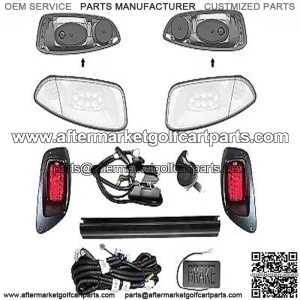 Hi-Low Beam light kit Fits EZGO RXV 2016+ 12-48V With Brake Pad