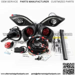 NEW Style" Yamaha Golf Cart DRIVE 2 Deluxe Adjustable LED Light Kit