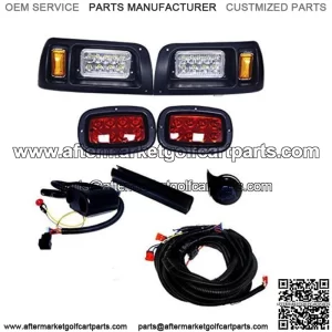 Deluxe LED Light Kit (wrap around) for Club Car DS Golf Carts 1993+