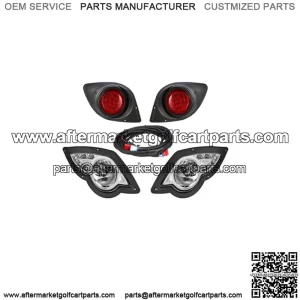 Golf Cart Full LED Headlight & Tail Lights Kit For Yamaha Drive G29 Gas&Electric