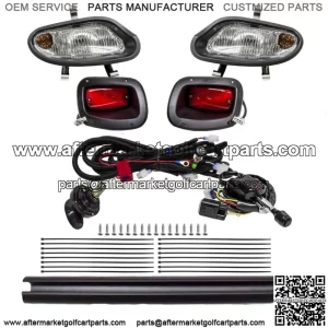 Deluxe Light Horn Switch Kit for EZGO TXT Freedom Valor Gas Electric Carts 2014+