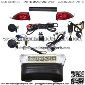 ProFX Deluxe LED Light Kit for Club Car Precedent (2008.5-Up) Electric Golf Cart