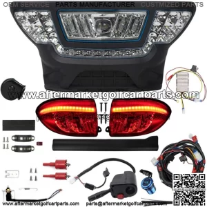 Club Car Tempo Premium High Beam Light Kit - NEW Fits: Gas & Electric
