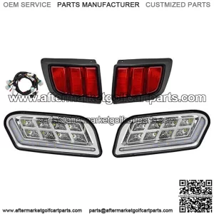 Light Kit w/RGBW Accent Lights, Club Car Tempo 12-48V, Bluetooth Controller