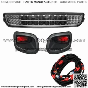 EZGO TXT Golf Cart 1996-2013 | LED Light Bar Kit w/ Tail Lights | 02-116