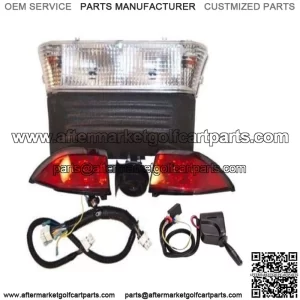 Deluxe Light Kit for Club Car Precedent Golf Carts  2004-2008.5