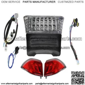 LED Basic Light Kit, Fits Club Car Precedent 2004-2008 (12-48V)