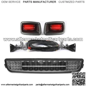 New For EZ-GO TXT 1996-2013 Golf Car LED Light Kit Headlight +Tail Light Kit