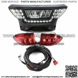 Golf Cart LED Headlight Tail Light Kit turn signal kit for Club Car Precedent