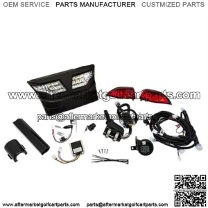 Club Car Precedent Golf Cart 2004+ LED Auto Style Ultimate Light Kit | 02