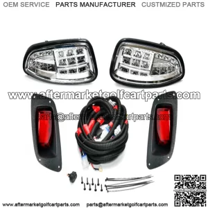 EZGO RXV (2016-Up) Golf Cart Premium LED Light Kit Headlights / Taillights