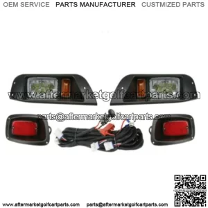 New 96-13 EZGO TXT LED Basic Light Kit Fits Gas or Electric Golf Cart