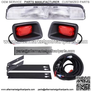 Golf Cart LED Light Kit ABS Plastic Fits EZGO TXT Golf Carts LED Taillights US