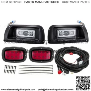brand new For Club Car DS Golf Cart FULL LED Headlight & Tail Light Kit 1993+