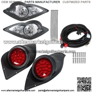 NEW Golf Cart LED Light Kit Headlight + Tail Light Set For Yamaha Drive 2007-UP