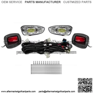 12V LED Full Light Kit 2008 & UP for EZGO TXV Gas & Electric models