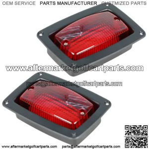 For Club Car DS Golf Cart  2 LED Tail Light 3 Wire Rear Taillights 1017035