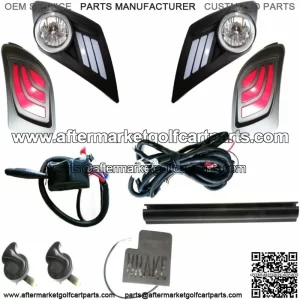 Yamaha Drive2 LED Deluxe Street Legal Light Kit Years 2017-Up
