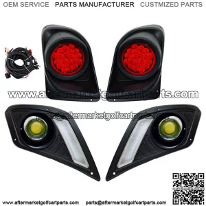 Light Kit, OE Fitment, Fits Yamaha Drive2, Golf Cart, LED, 12-48V, RHOX