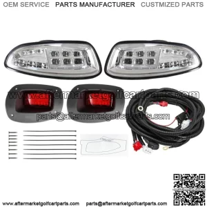 For Golf Cart EZGO RXV MODELS 2008-2015 Headlight & Tail Light W/wiring harness