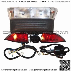 Club Car Precedent (04-08) Golf Cart Deluxe LED Light Kit Headlight/Taillight